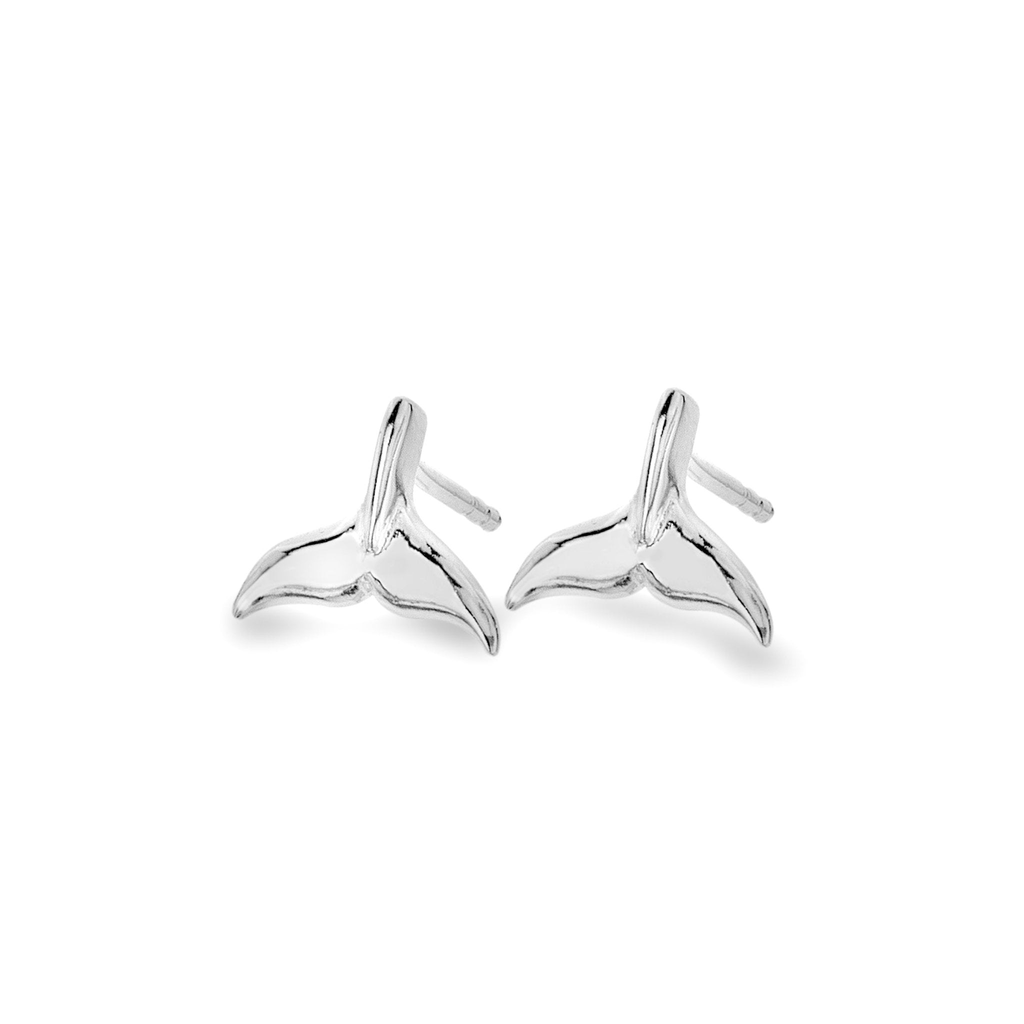 Dolphin Tail Studs